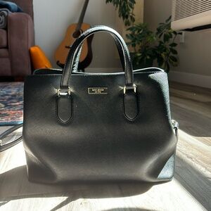 Kate Spade Black Tote/Hand Bag
